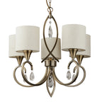 Elegant Sangerfield 5-light shaded chandelier by TheChandelierCo featuring five lights and a stylish light-shaded design.