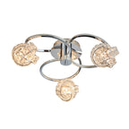 Crystal Semi Flush Mount