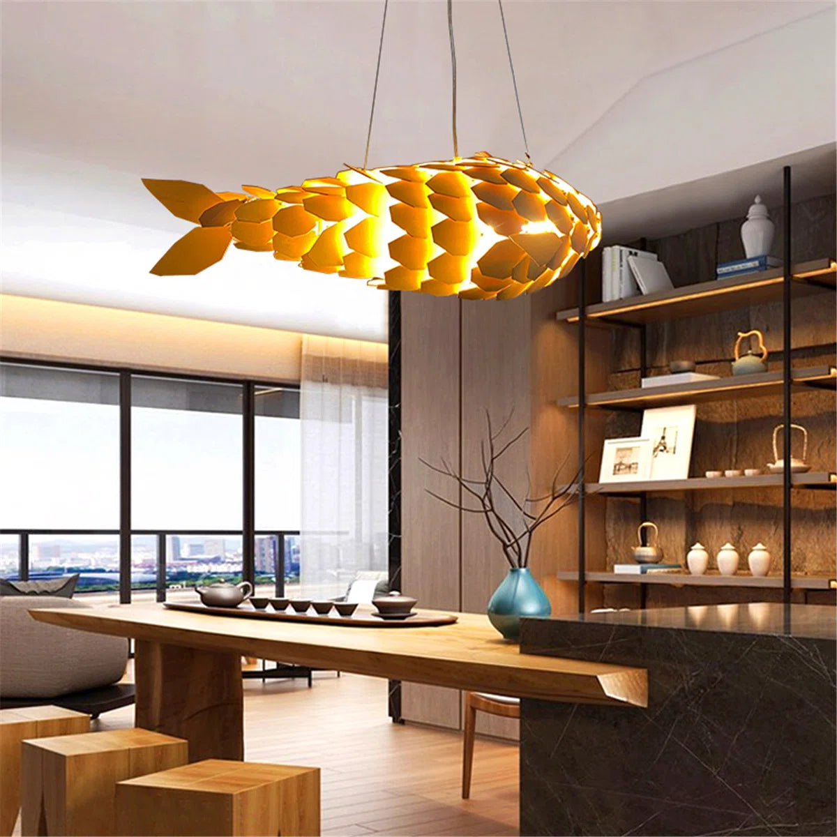 120 - Light Unique/Statement LED Chandelier