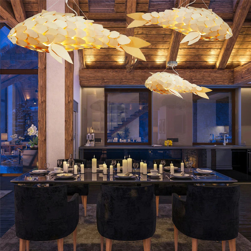 120 - Light Unique/Statement LED Chandelier