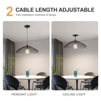 Light black Skookum 1 single pendant chandelier by TheChandelierCo hanging with a sleek, modern design against a neutral background.