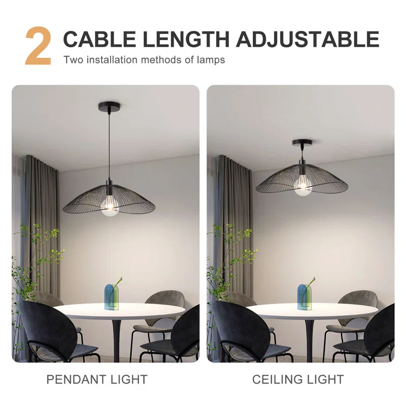 Light black Skookum 1 single pendant chandelier by TheChandelierCo hanging with a sleek, modern design against a neutral background.