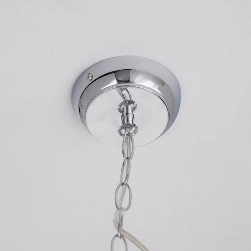Three-light Strasburg lantern pendant by TheChandelierCo, featuring vintage-style metal frames and clear glass panels.