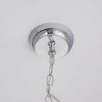 Three-light Strasburg lantern pendant by TheChandelierCo, featuring vintage-style metal frames and clear glass panels.