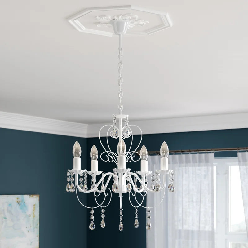 5 - Light Crystal Chandelier