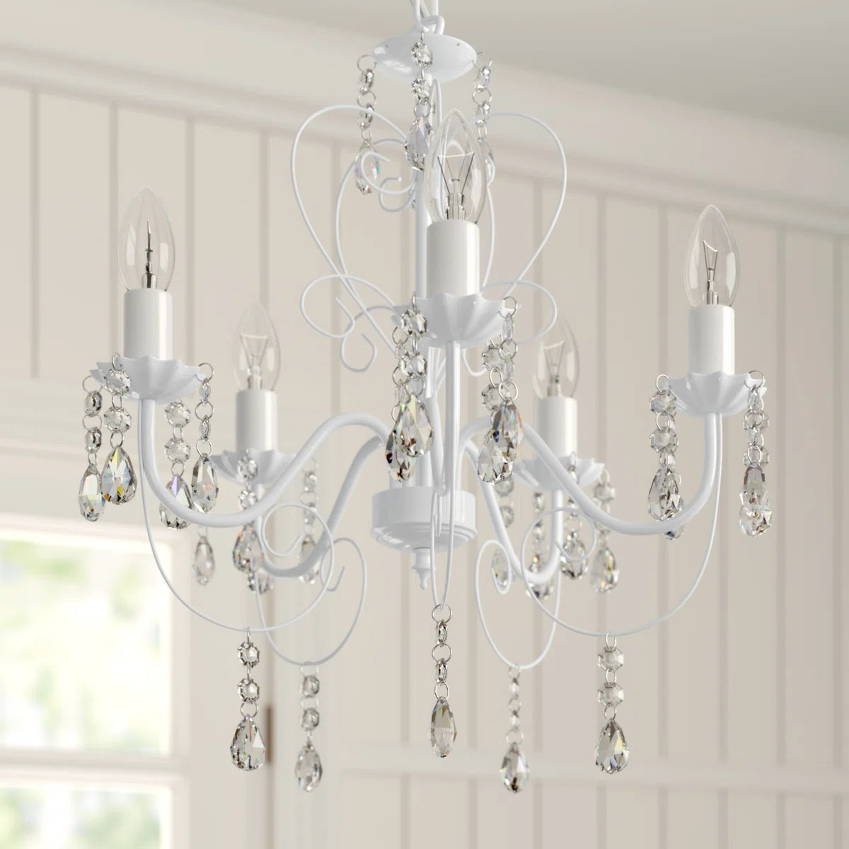 5 - Light Crystal Chandelier