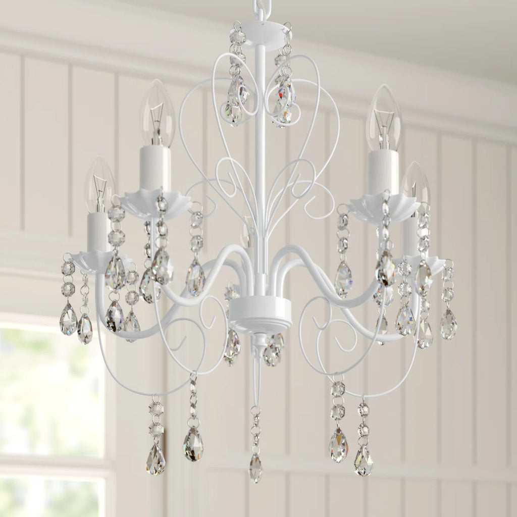 5 - Light Crystal Chandelier