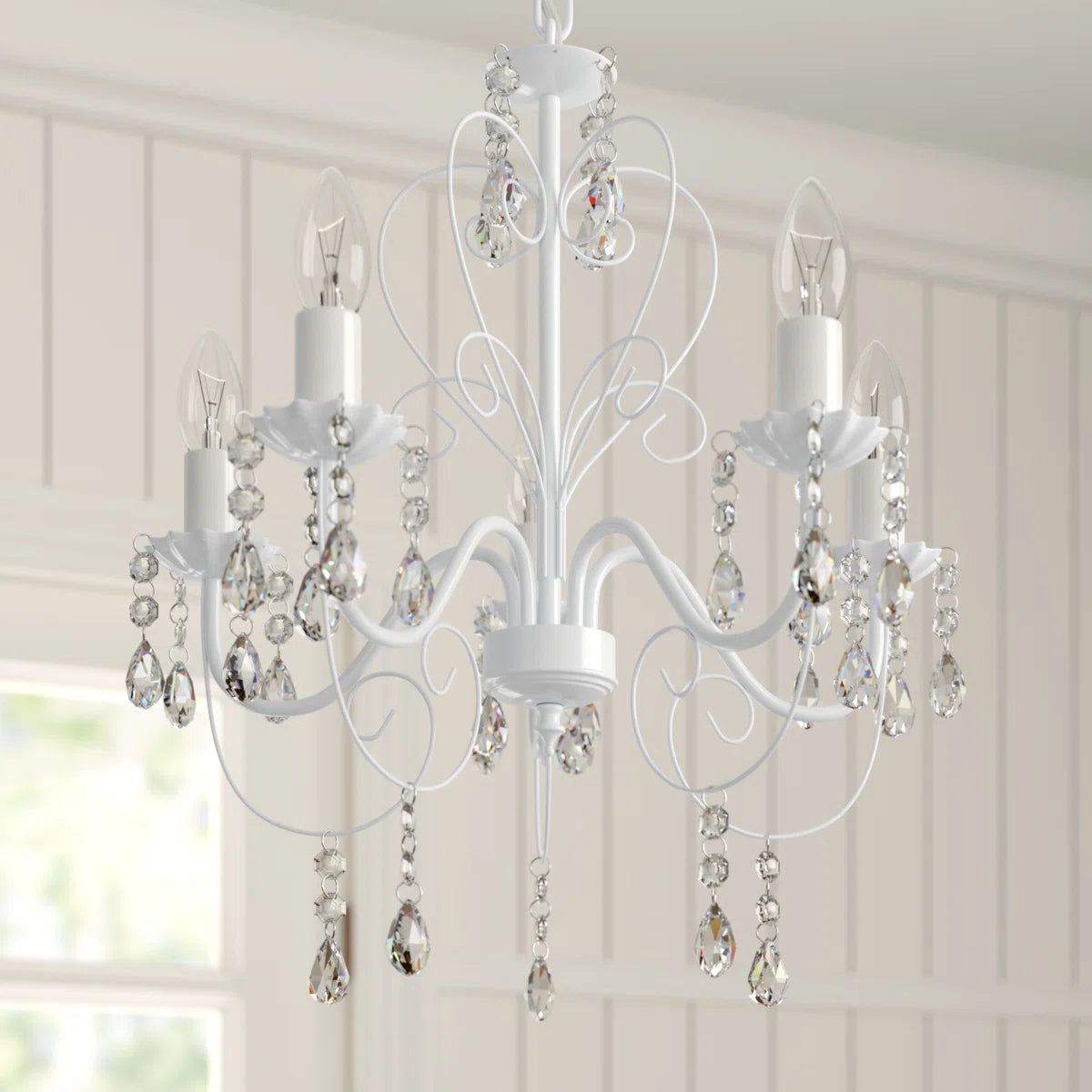 5 - Light Crystal Chandelier