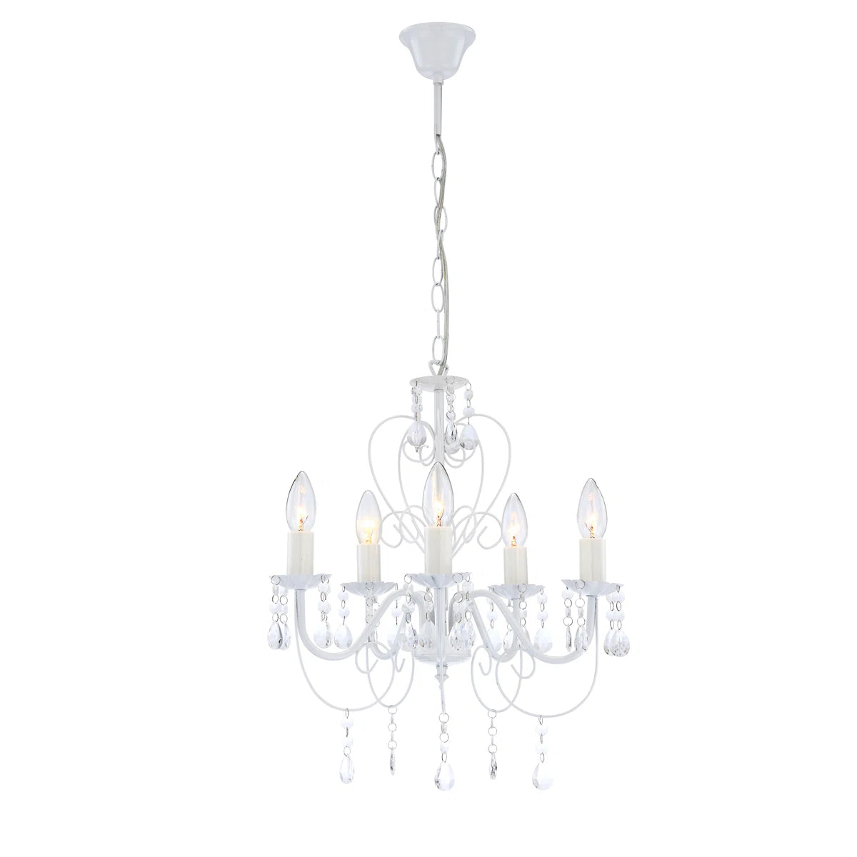 5 - Light Crystal Chandelier