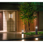 Valleystone aluminium pathway light by TheChandelierCo, outdoor garden light with sleek modern design and durable finish.