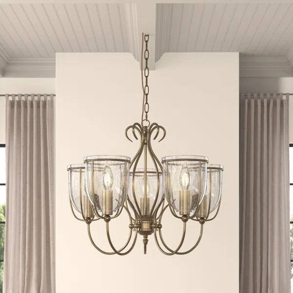 5 - Light Shaded Chandelier