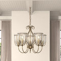 5 - Light Shaded Chandelier