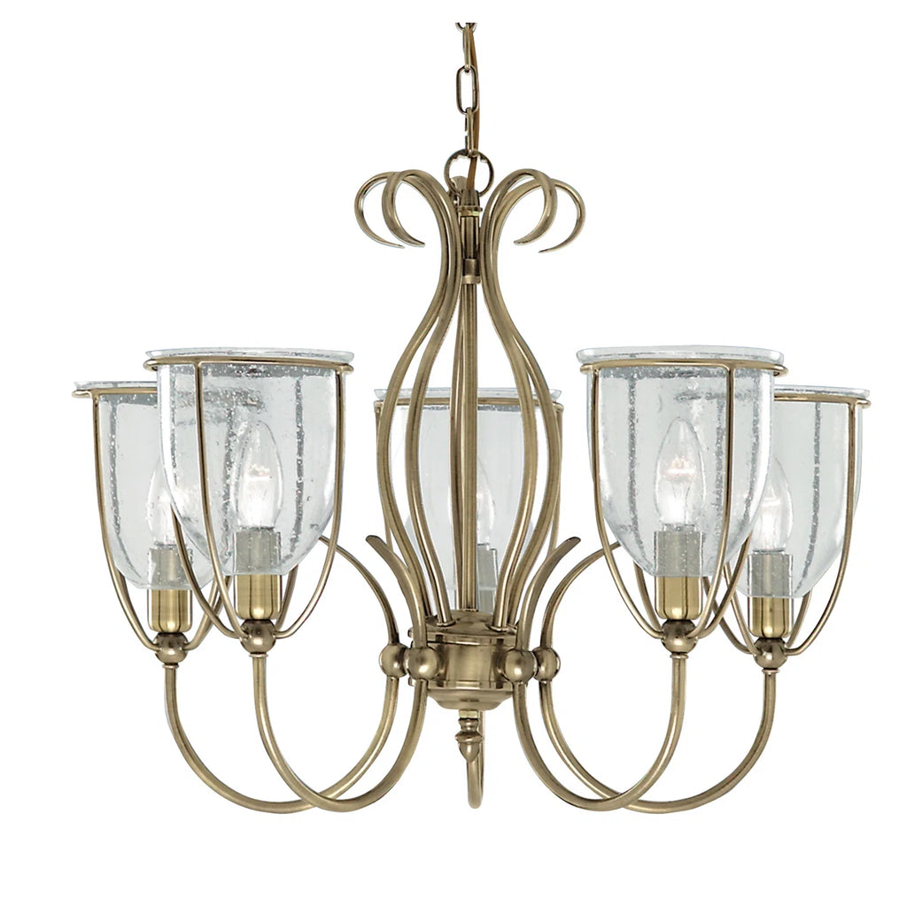 5 - Light Shaded Chandelier