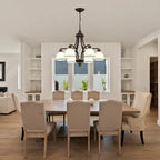 6 - Light Dimmable Classic / Traditional Chandelier